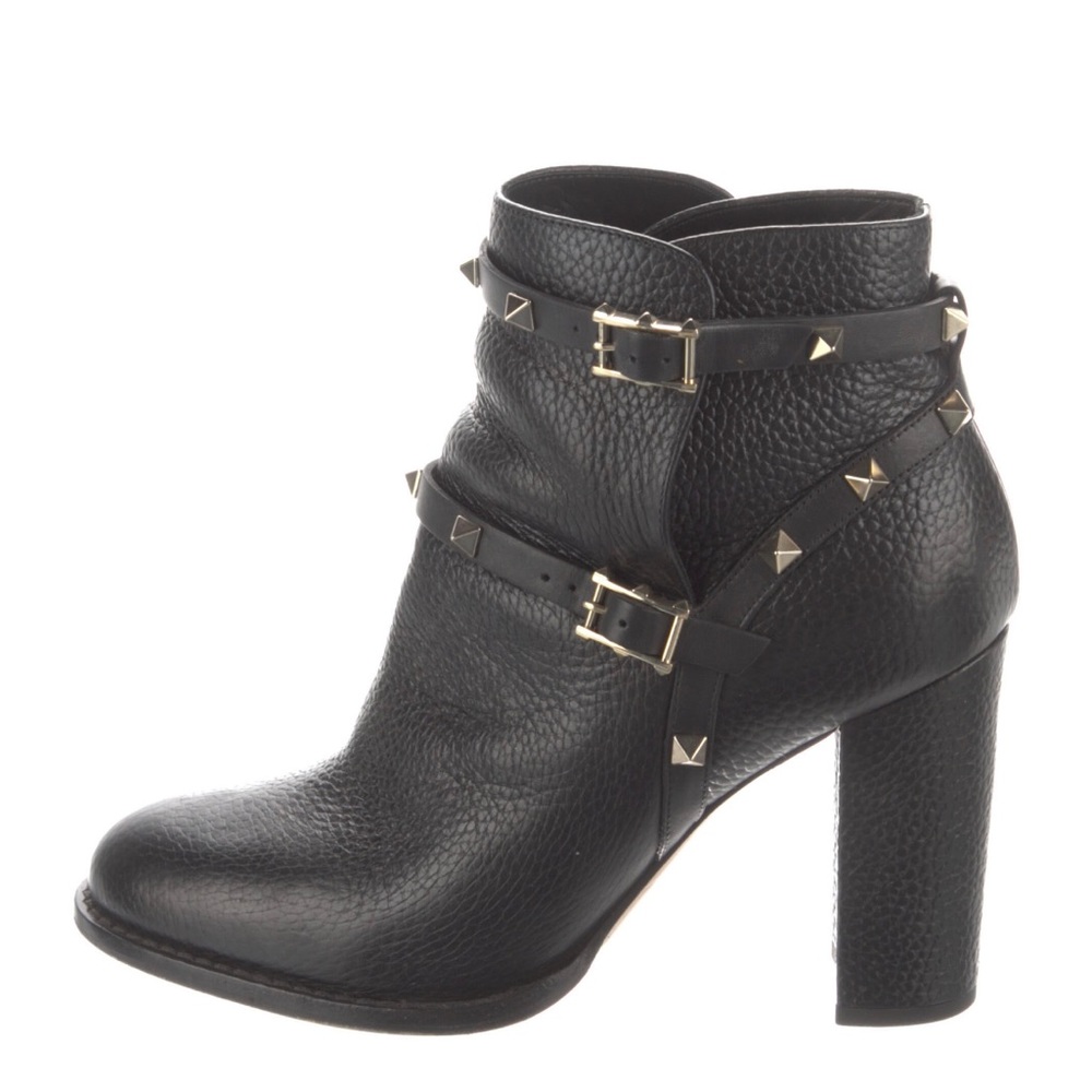 Valentino rockstud booties